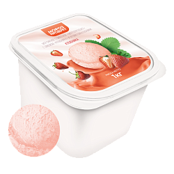 «МОРОЗПРОДУКТ» клубничное сливочное в кюветах